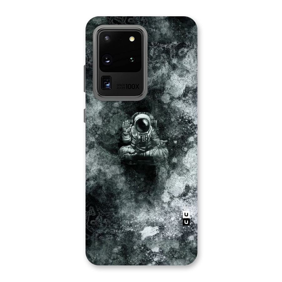 Meditating Spaceman Back Case for Galaxy S20 Ultra