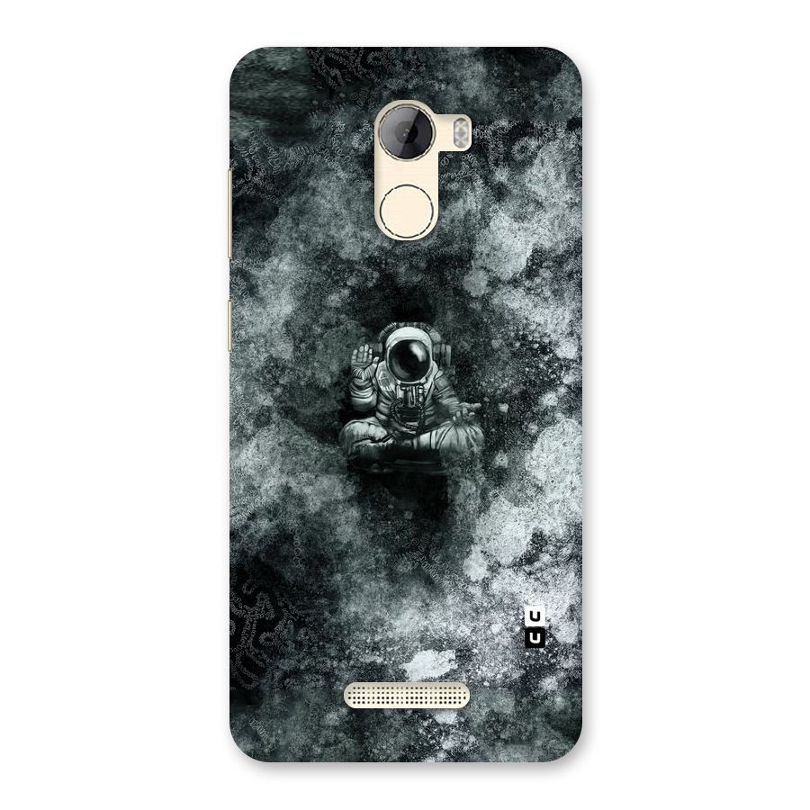 Meditating Spaceman Back Case for Gionee A1 LIte