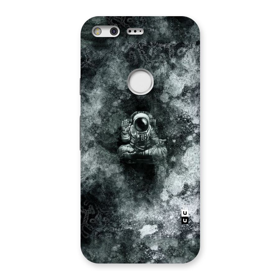 Meditating Spaceman Back Case for Google Pixel