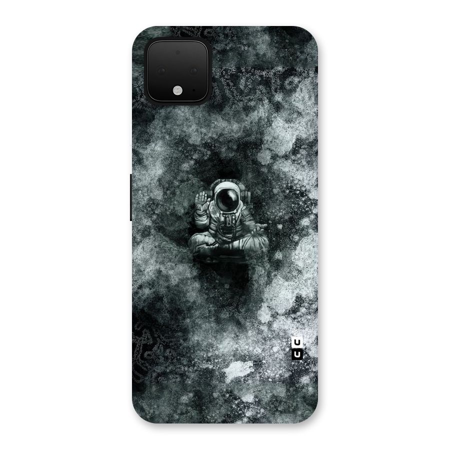 Meditating Spaceman Back Case for Google Pixel 4 XL