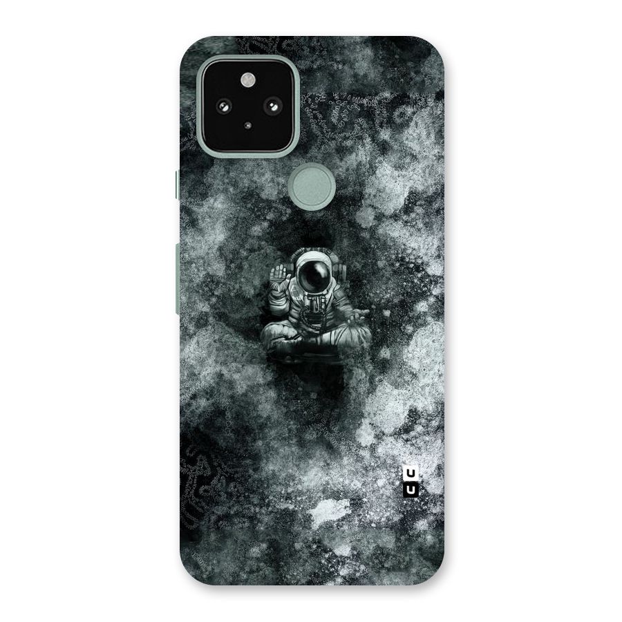 Meditating Spaceman Back Case for Google Pixel 5
