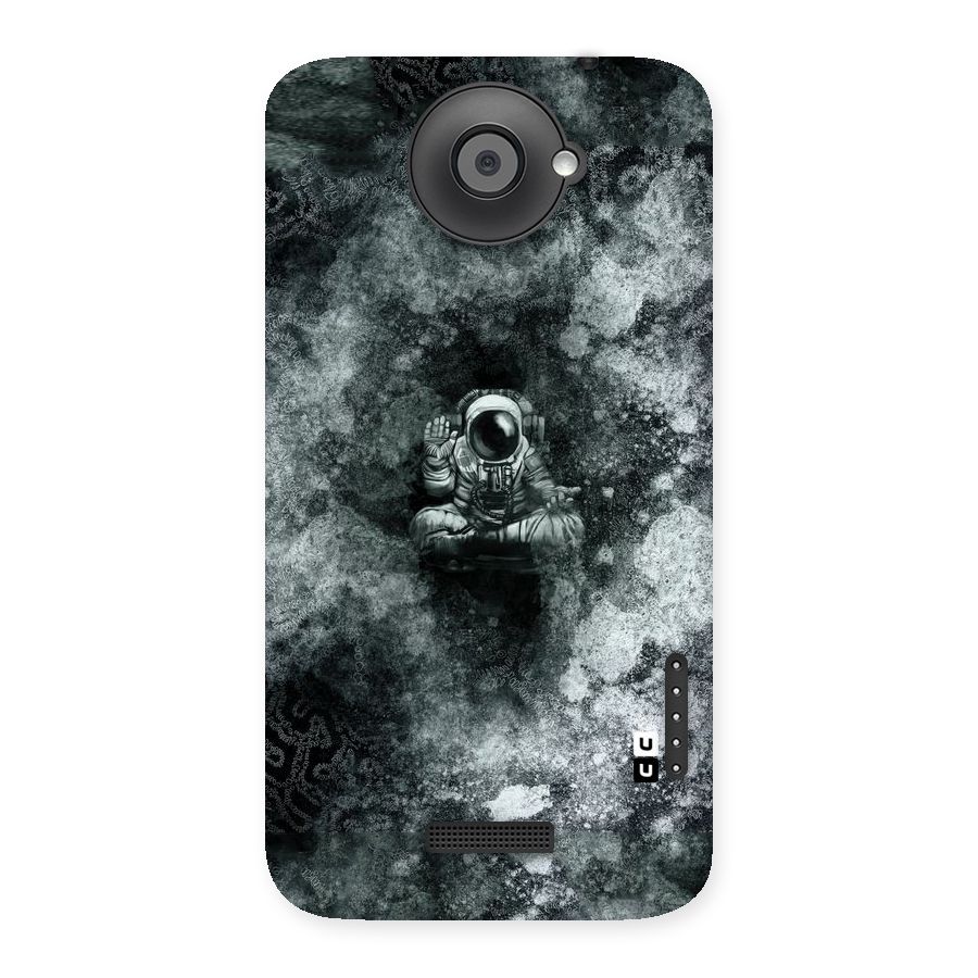 Meditating Spaceman Back Case for HTC One X