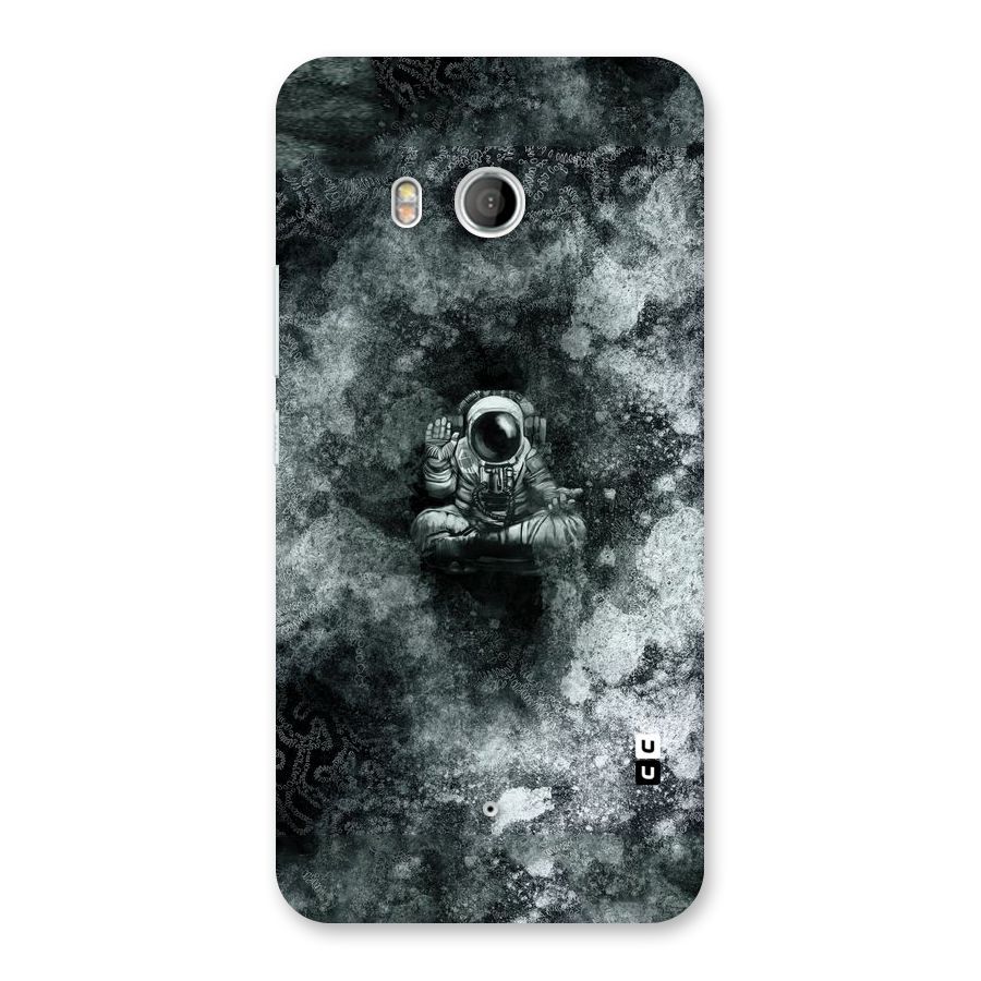 Meditating Spaceman Back Case for HTC U11
