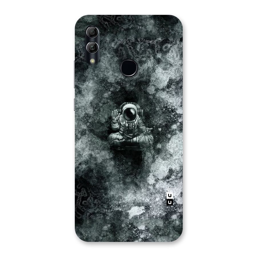 Meditating Spaceman Back Case for Honor 10 Lite