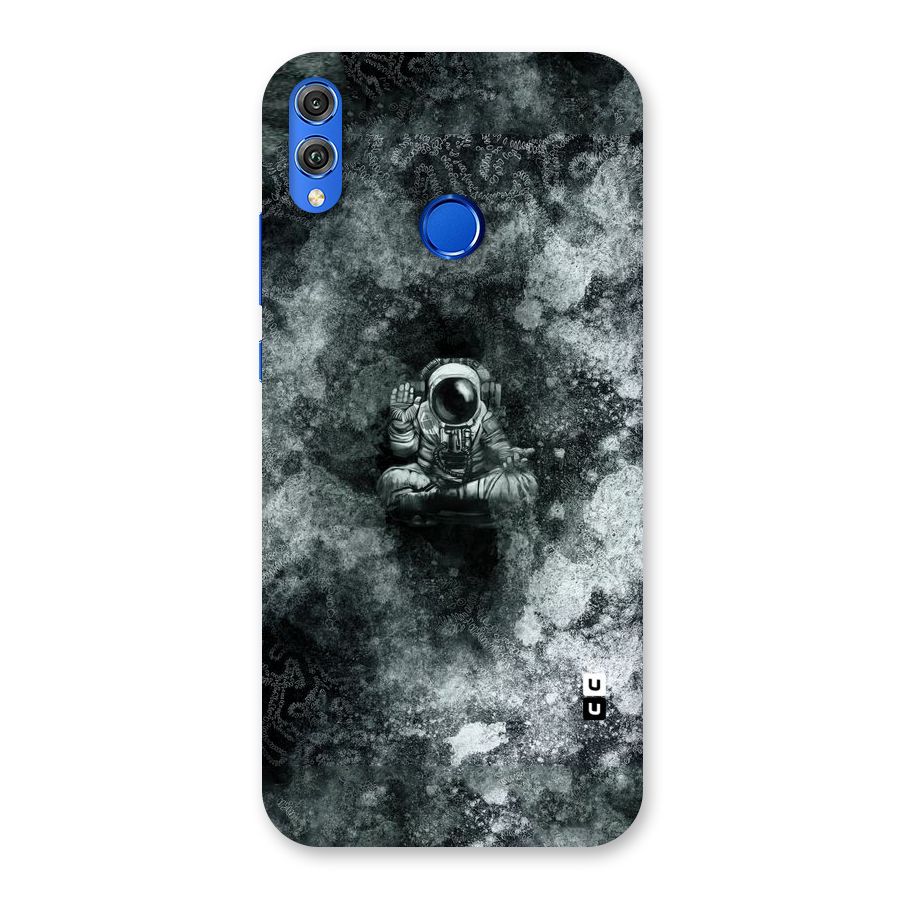 Meditating Spaceman Back Case for Honor 8X