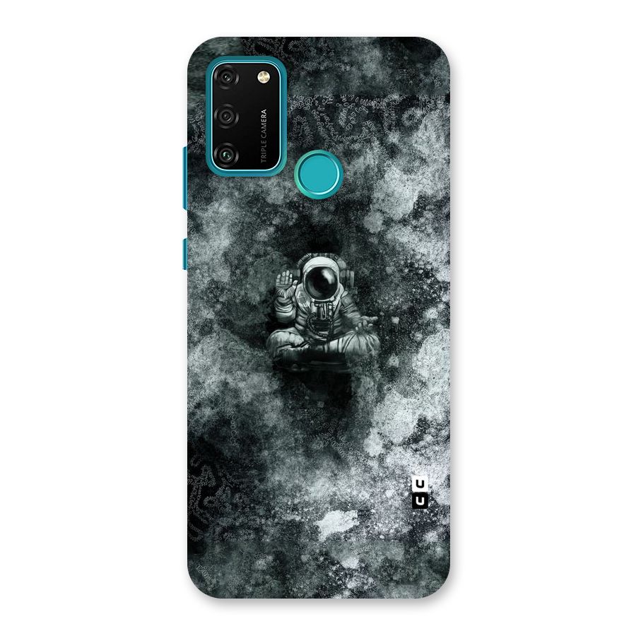 Meditating Spaceman Back Case for Honor 9A