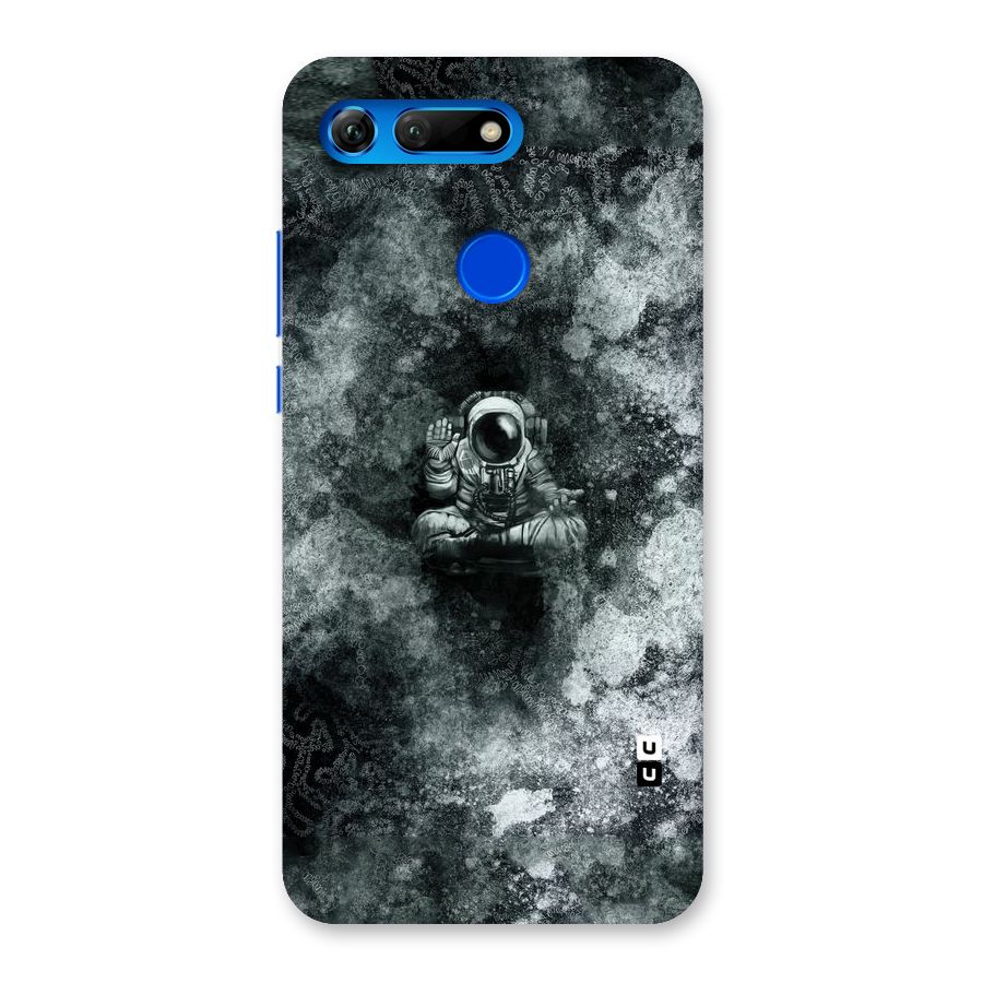 Meditating Spaceman Back Case for Honor View 20