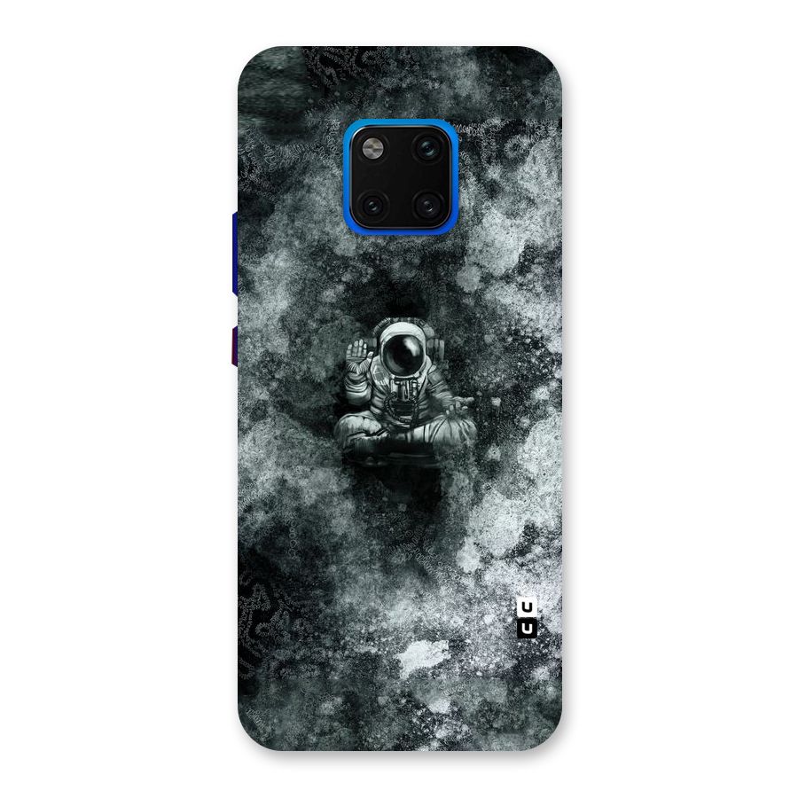 Meditating Spaceman Back Case for Huawei Mate 20 Pro
