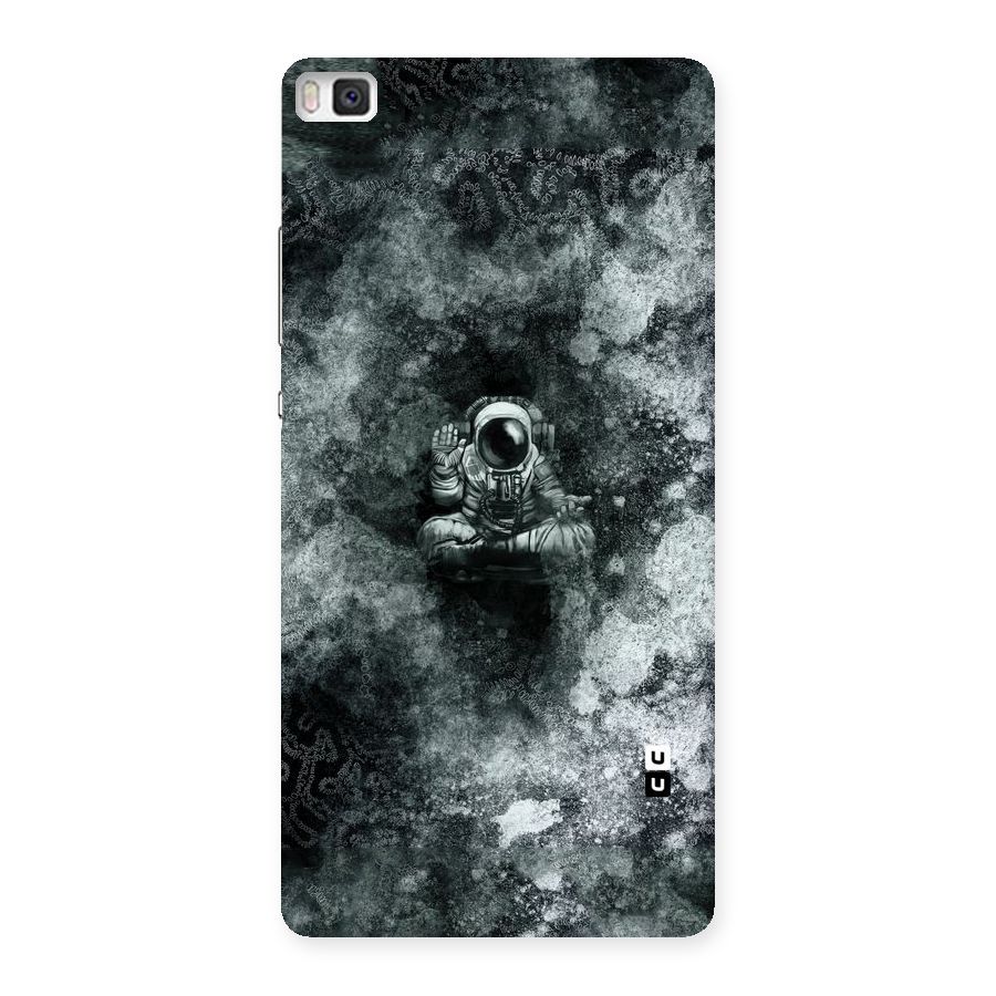 Meditating Spaceman Back Case for Huawei P8