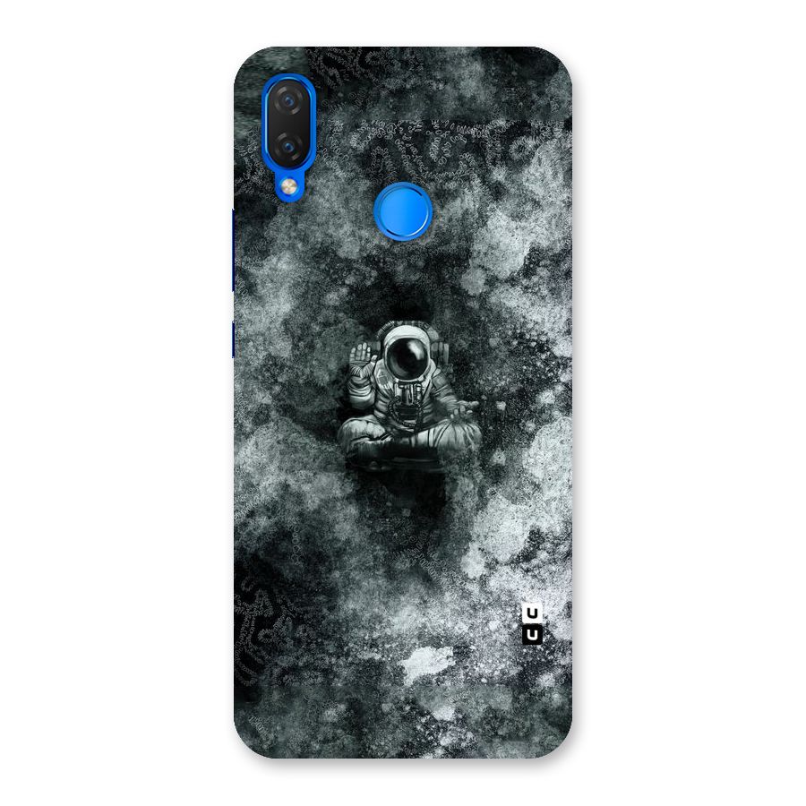 Meditating Spaceman Back Case for Huawei P Smart+