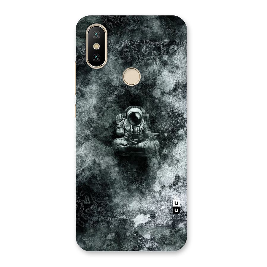 Meditating Spaceman Back Case for Mi A2