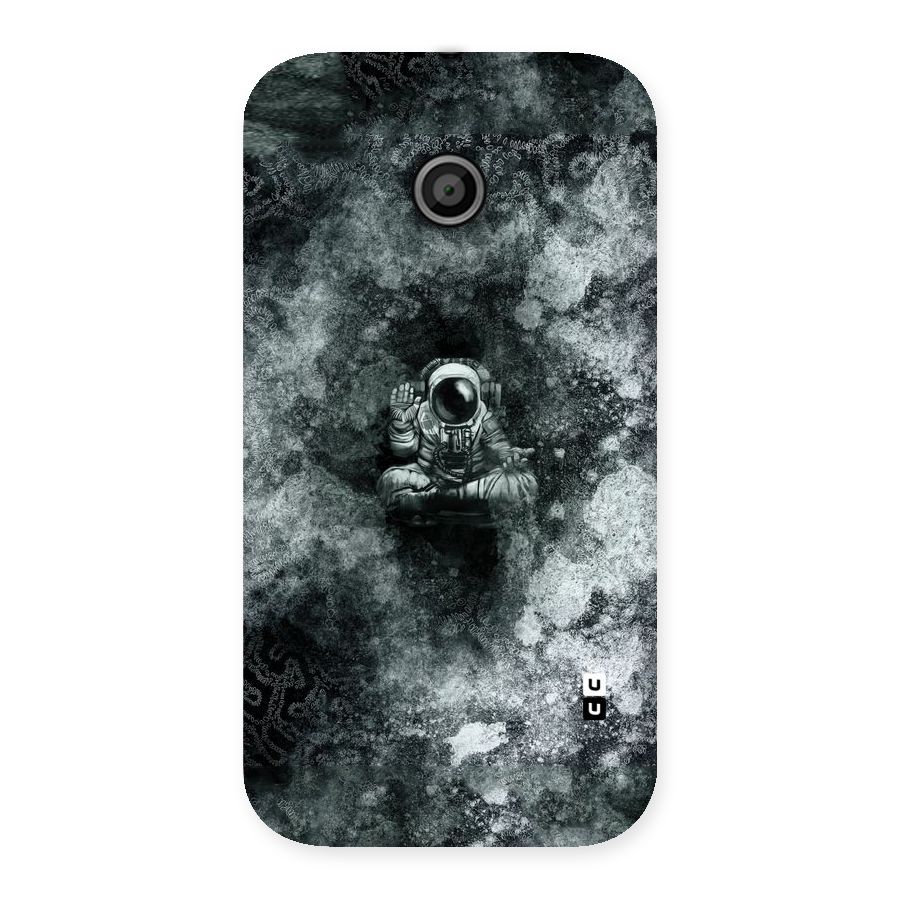Meditating Spaceman Back Case for Moto E
