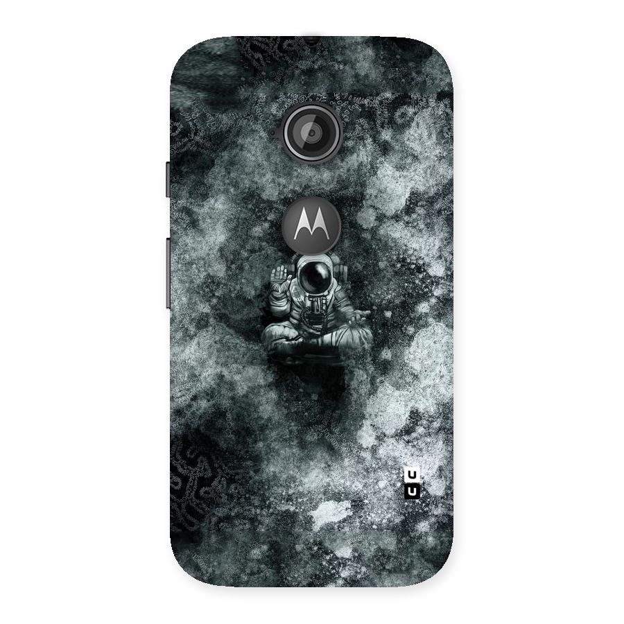 Meditating Spaceman Back Case for Moto E 2nd Gen