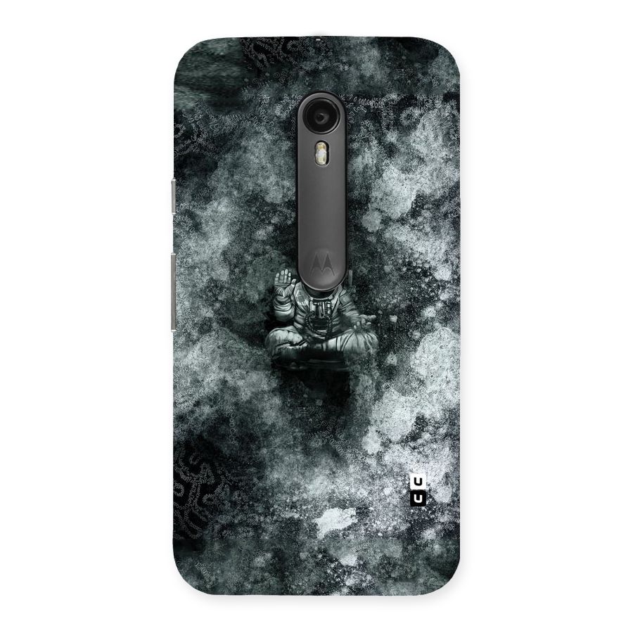 Meditating Spaceman Back Case for Moto G3