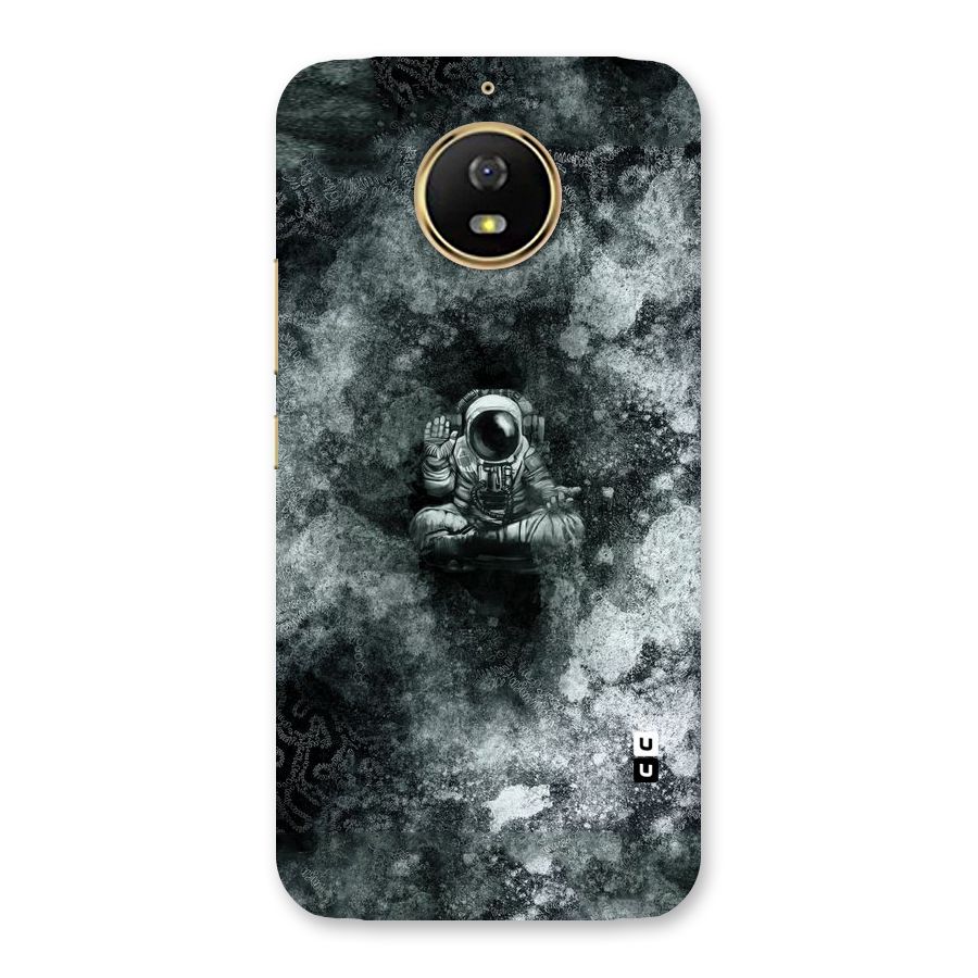 Meditating Spaceman Back Case for Moto G5s