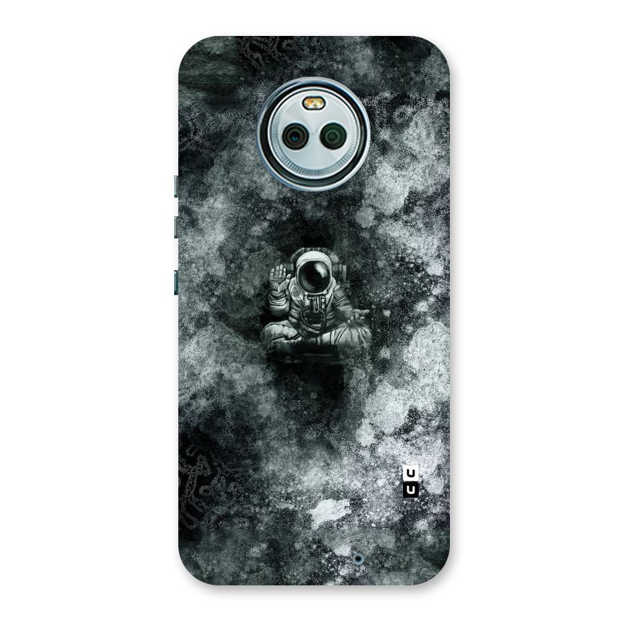 Meditating Spaceman Back Case for Moto X4
