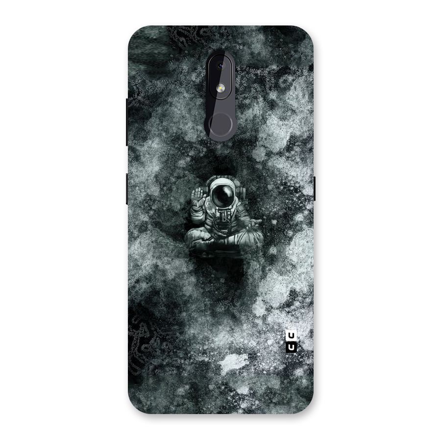 Meditating Spaceman Back Case for Nokia 3.2