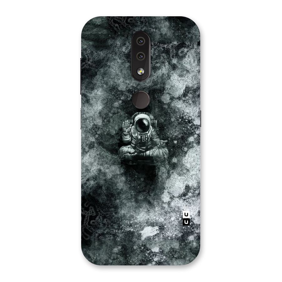Meditating Spaceman Back Case for Nokia 4.2