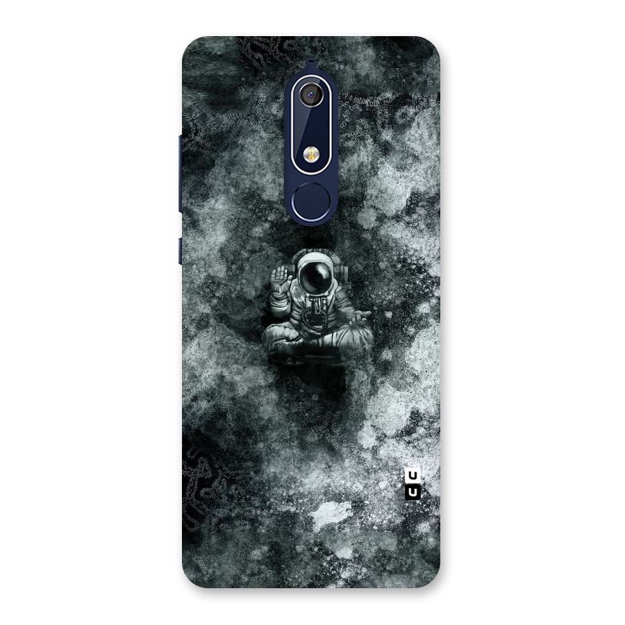 Meditating Spaceman Back Case for Nokia 5.1