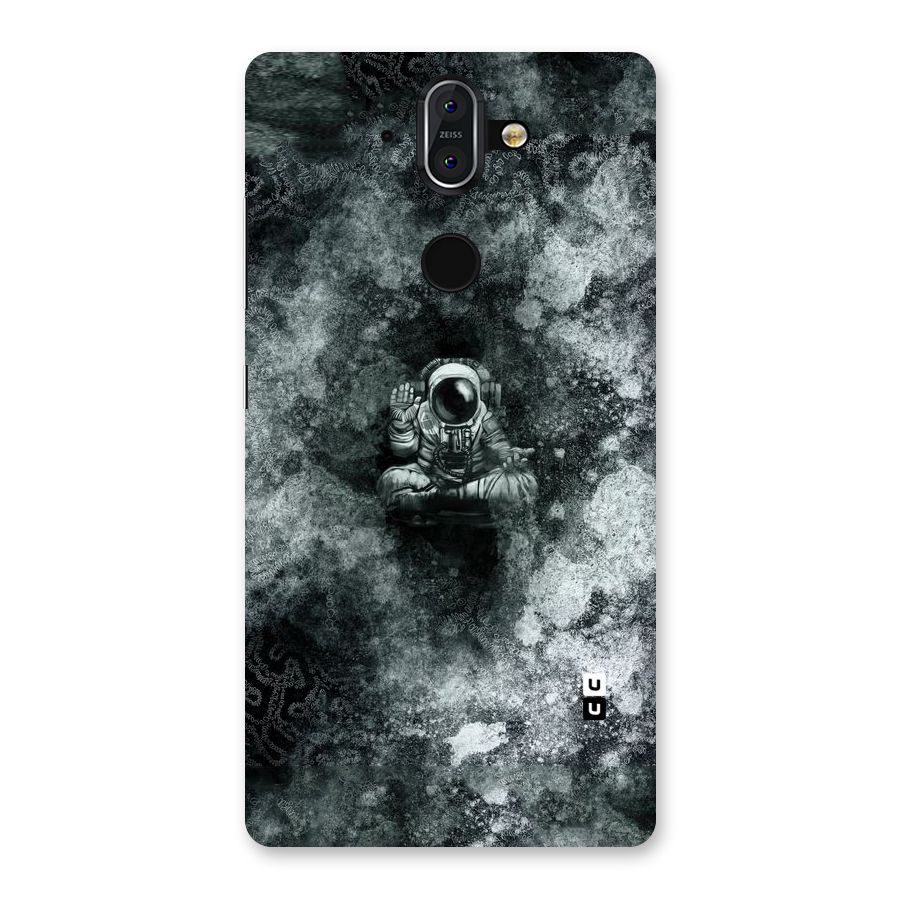Meditating Spaceman Back Case for Nokia 8 Sirocco