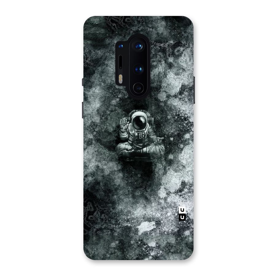 Meditating Spaceman Back Case for OnePlus 8 Pro