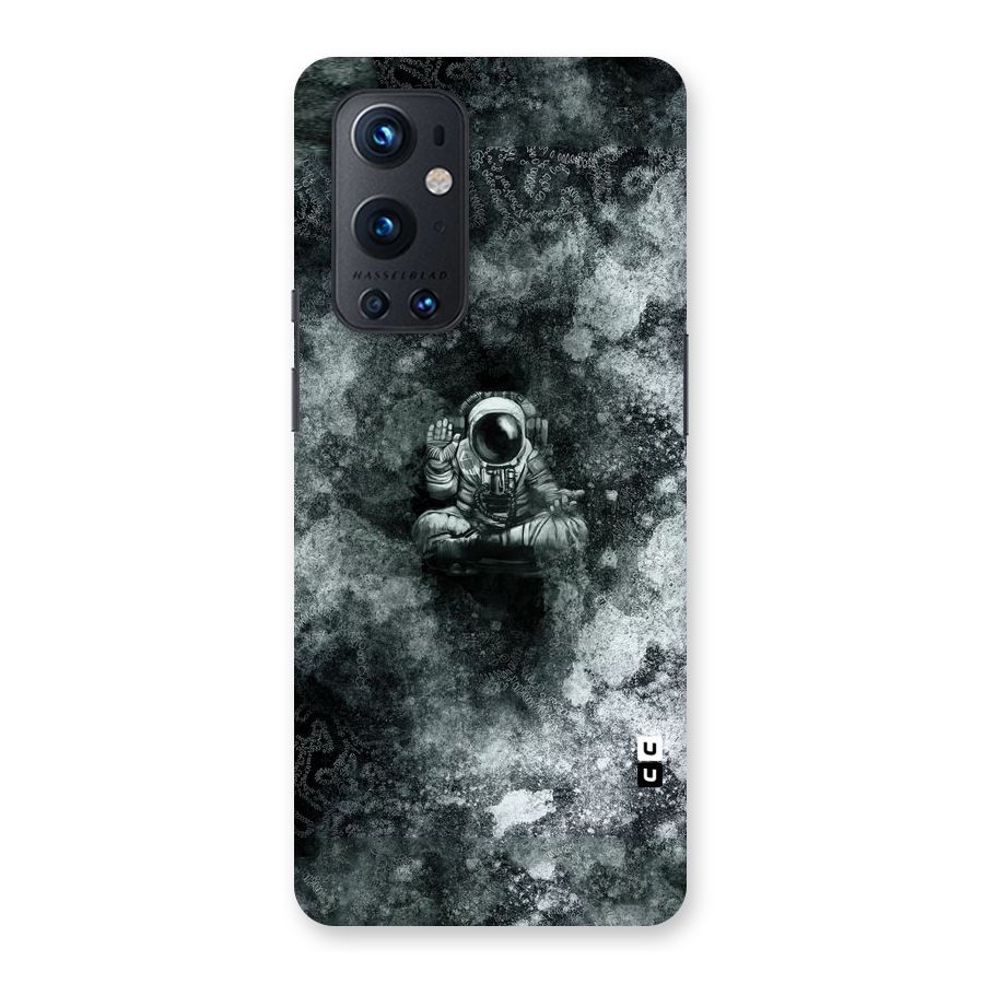 Meditating Spaceman Back Case for OnePlus 9 Pro