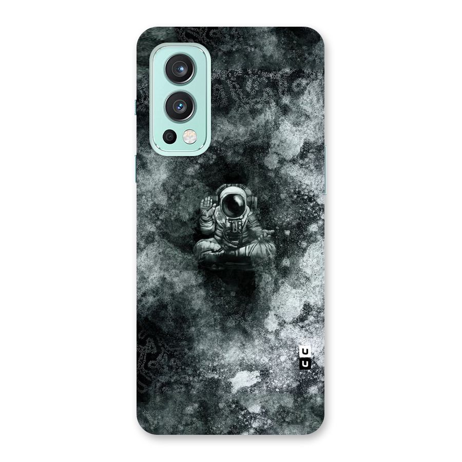 Meditating Spaceman Back Case for OnePlus Nord 2 5G