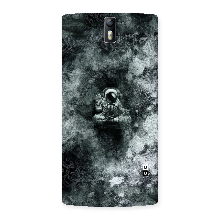 Meditating Spaceman Back Case for One Plus One
