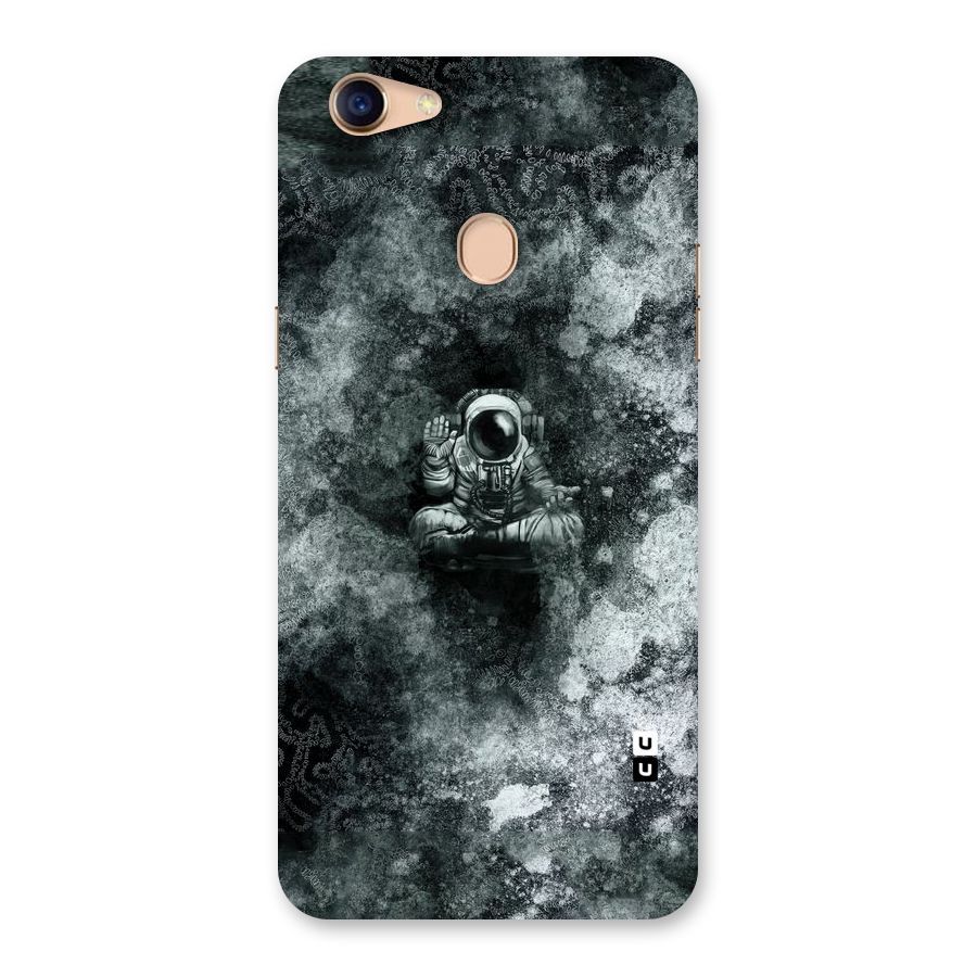 Meditating Spaceman Back Case for Oppo F5 Youth