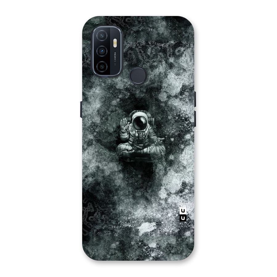 Meditating Spaceman Back Case for Oppo A32