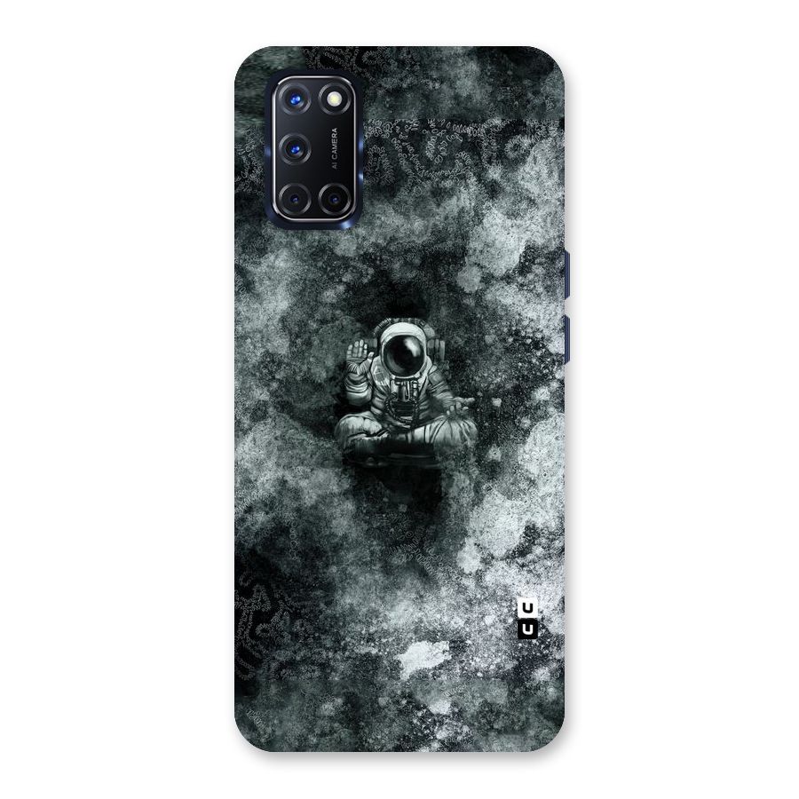 Meditating Spaceman Back Case for Oppo A52