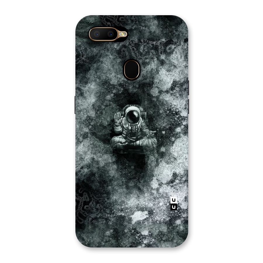 Meditating Spaceman Back Case for Oppo A5s