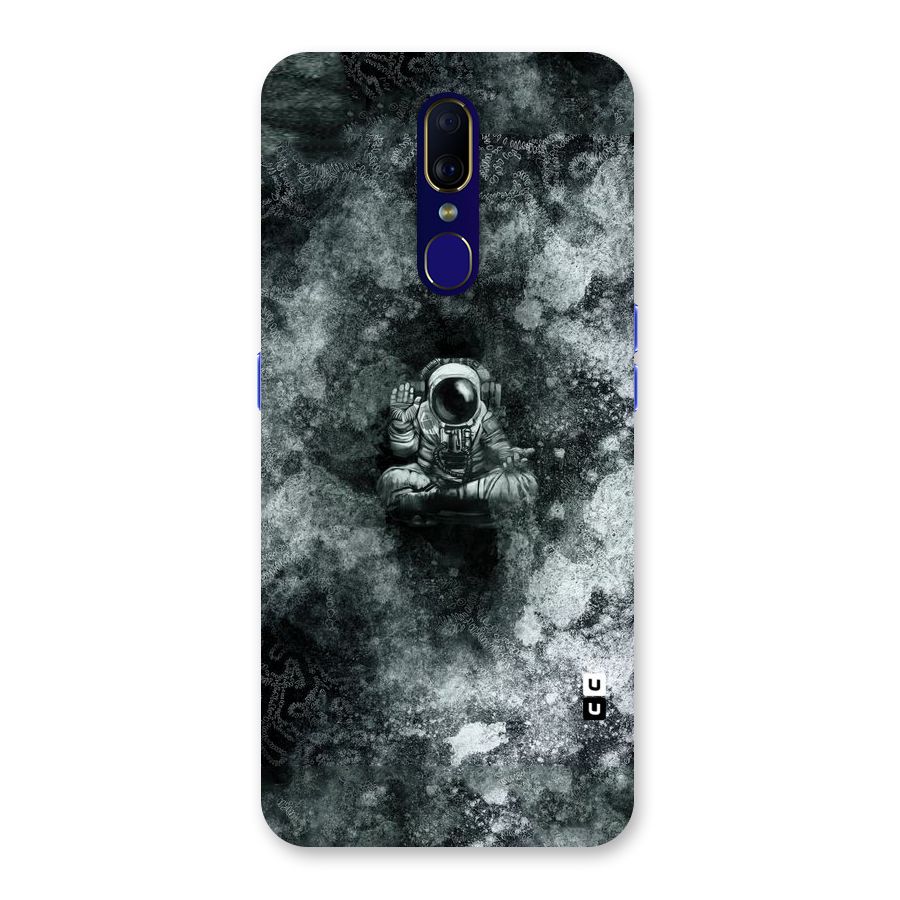Meditating Spaceman Back Case for Oppo A9