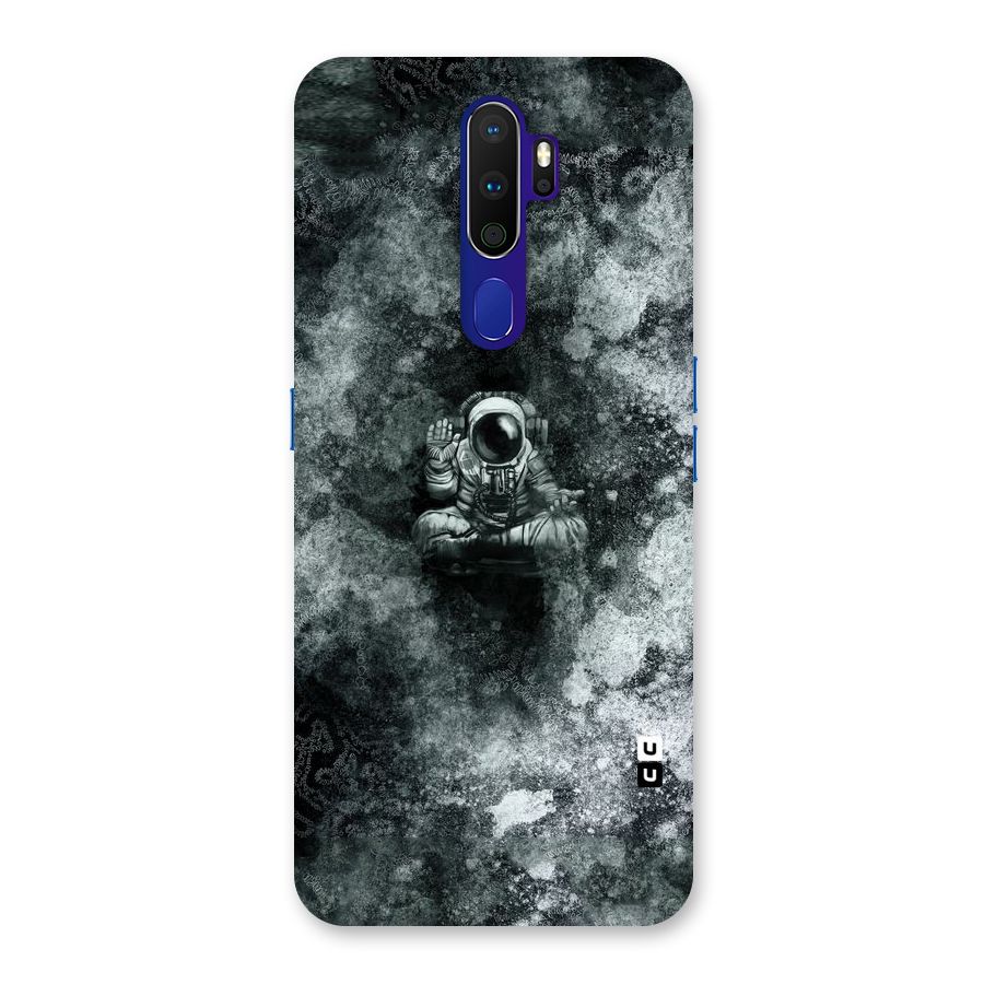 Meditating Spaceman Back Case for Oppo A9 (2020)