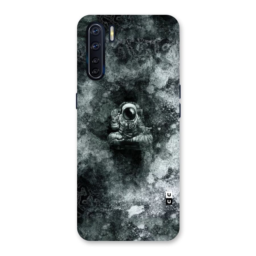Meditating Spaceman Back Case for Oppo F15
