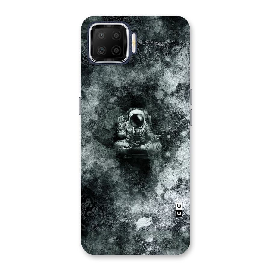 Meditating Spaceman Back Case for Oppo F17