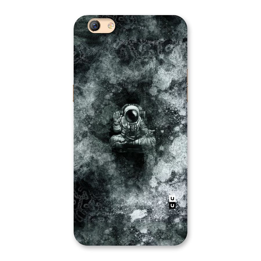 Meditating Spaceman Back Case for Oppo F3 Plus