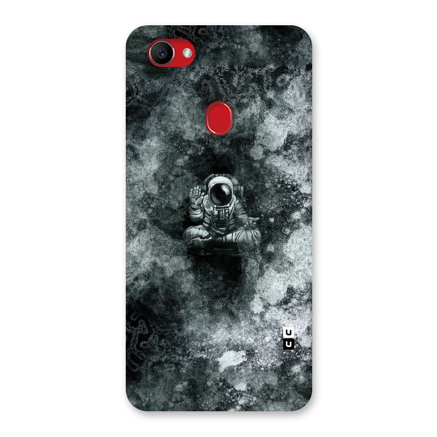 Meditating Spaceman Back Case for Oppo F7