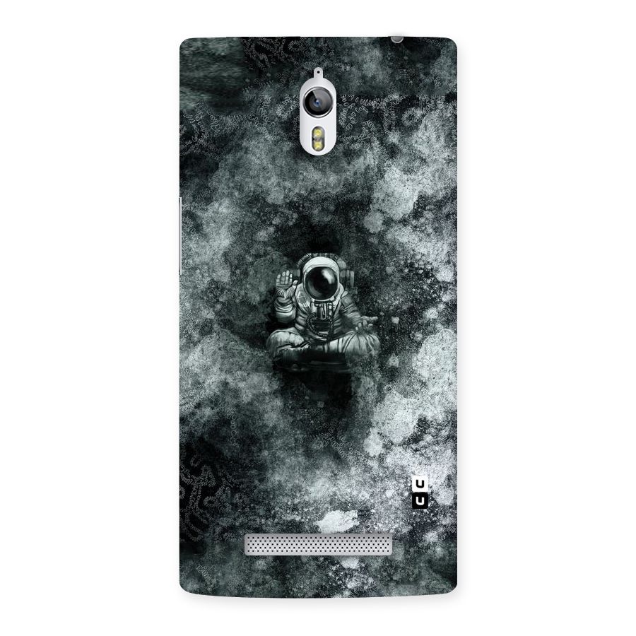 Meditating Spaceman Back Case for Oppo Find 7