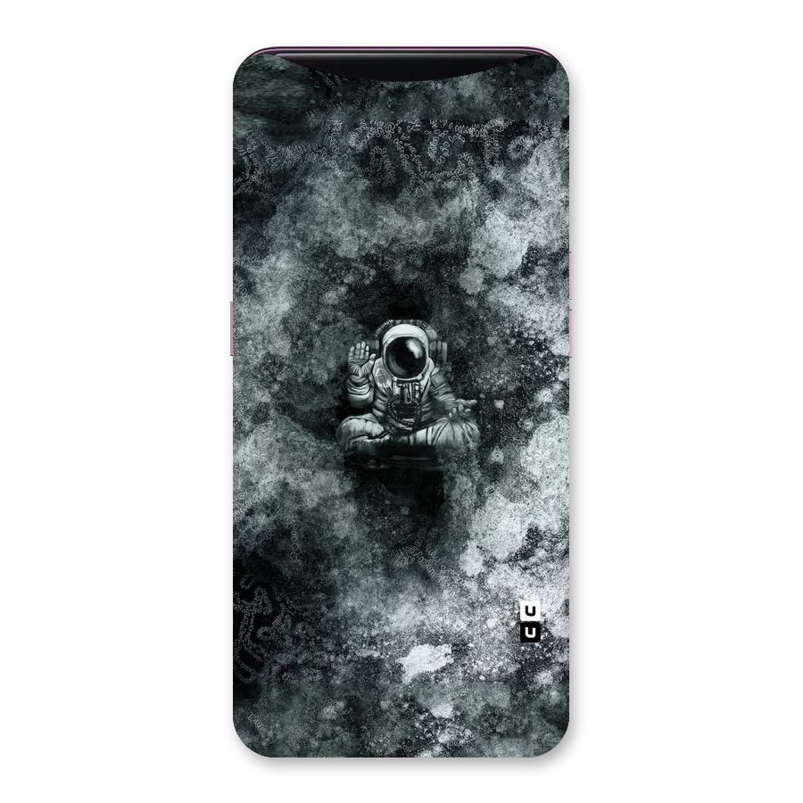 Meditating Spaceman Back Case for Oppo Find X