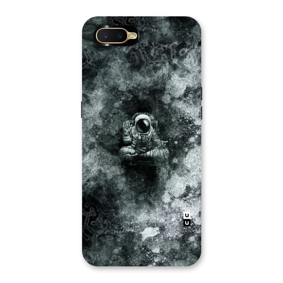 Meditating Spaceman Back Case for Oppo K1