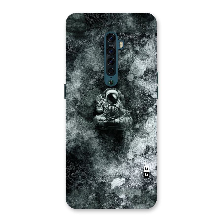Meditating Spaceman Back Case for Oppo Reno2