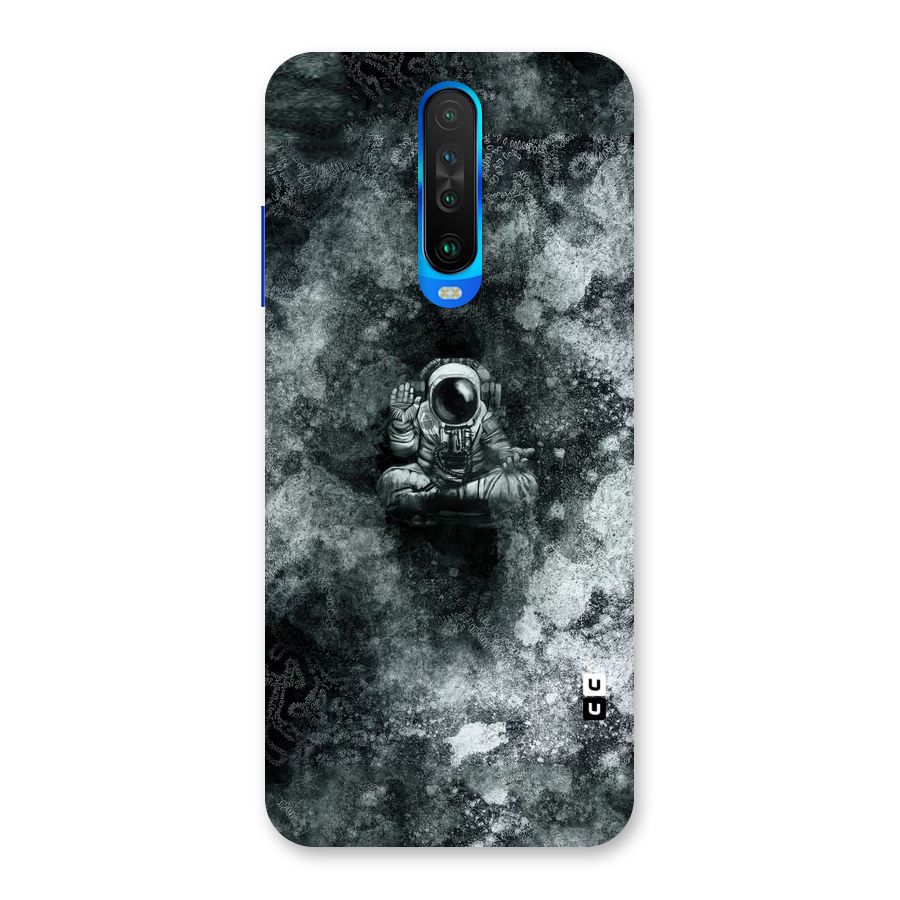 Meditating Spaceman Back Case for Poco X2