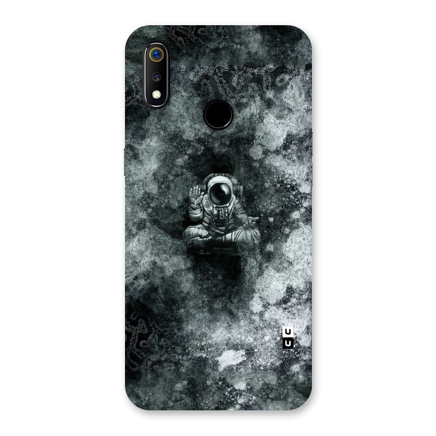 Meditating Spaceman Back Case for Realme 3