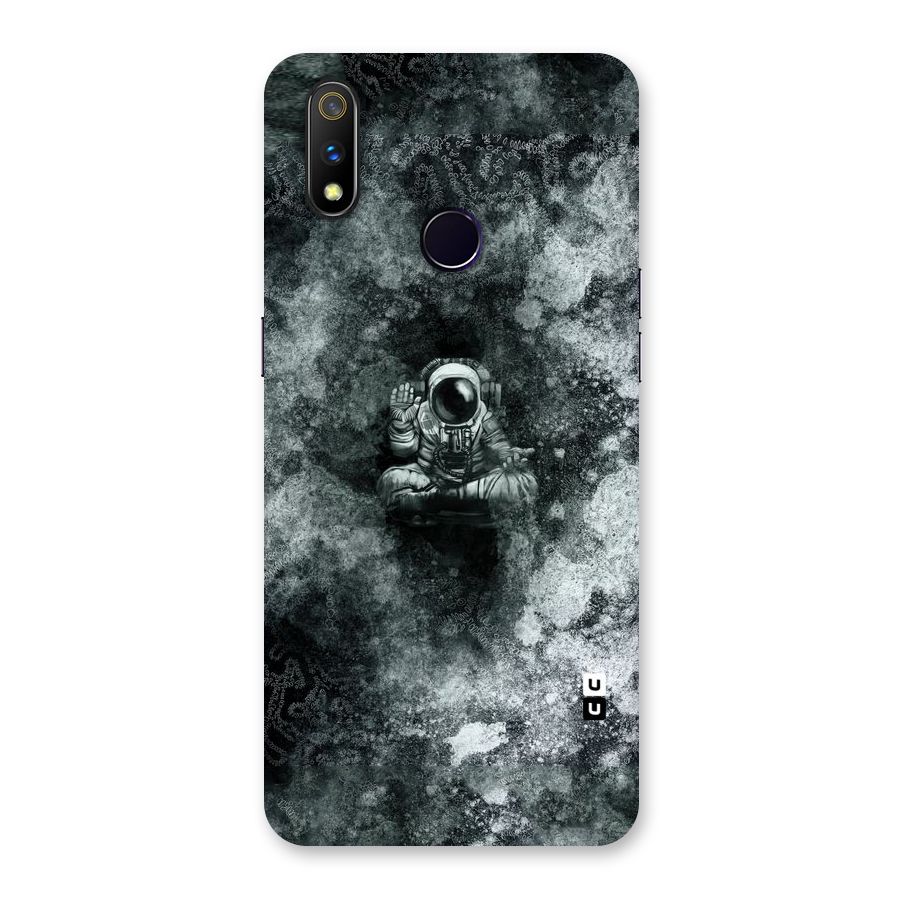 Meditating Spaceman Back Case for Realme 3 Pro