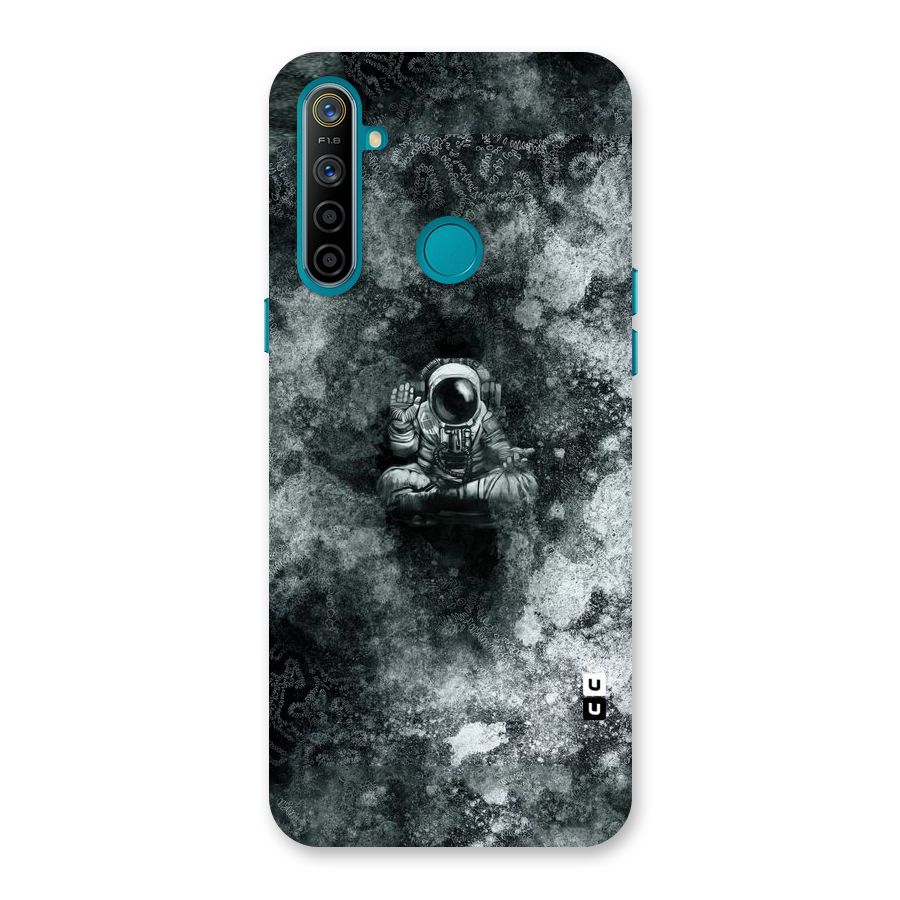 Meditating Spaceman Back Case for Realme 5i