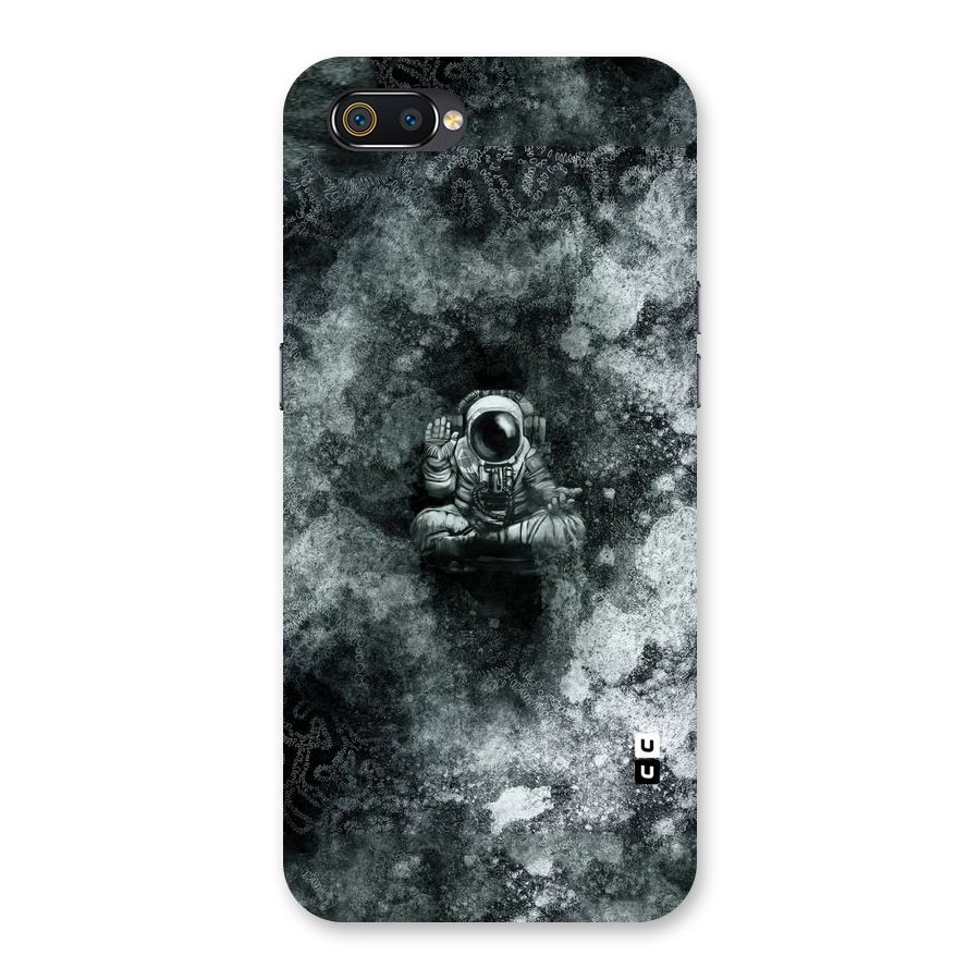 Meditating Spaceman Back Case for Realme C2