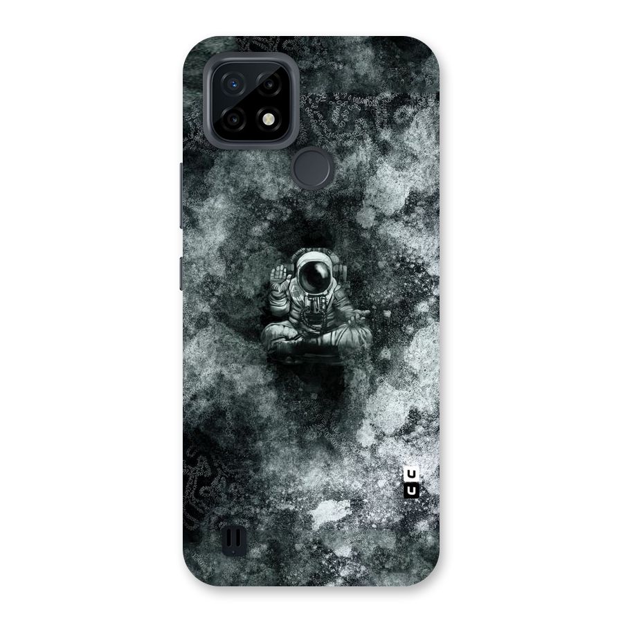 Meditating Spaceman Back Case for Realme C21