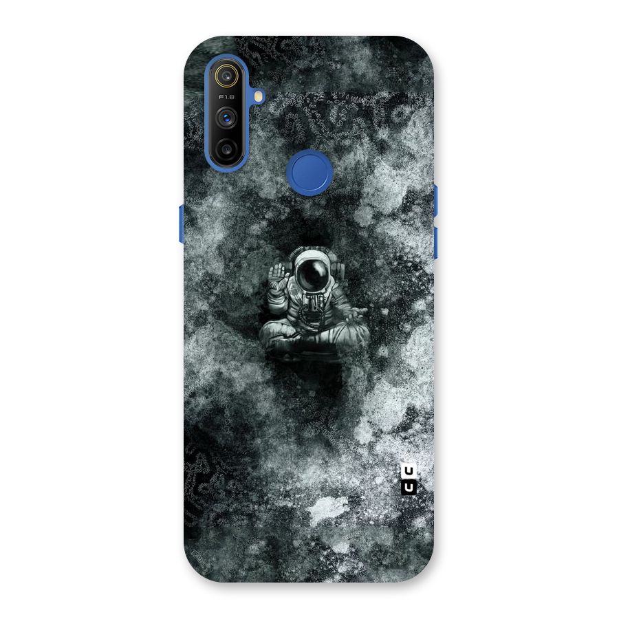 Meditating Spaceman Back Case for Realme Narzo 10A