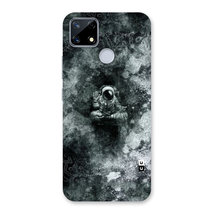 Meditating Spaceman Back Case for Realme Narzo 20